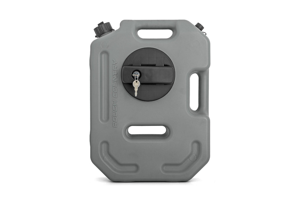 Rough Country Flat Fluid Containers with Lockable Mount - Recon Recovery