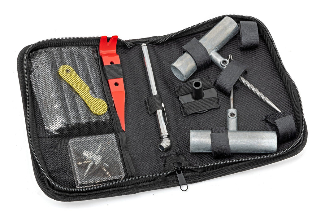 Rough Country 99060 Emergency Tire Repair Kit with Carrying Case - 39 Piece