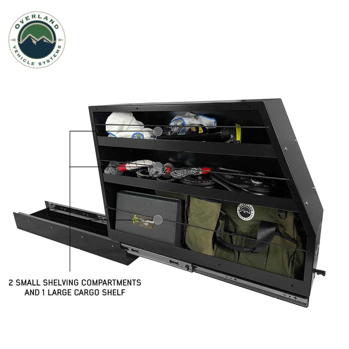 Overland Vehicle Systems Highline Slide Out Camping Storage Universal - Recon Recovery - Recon Recovery