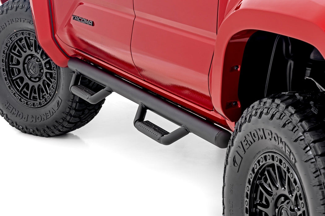 Rough Country Bolt on Nerf Steps for 2024 Toyota Tacoma Double Cab - Recon Recovery