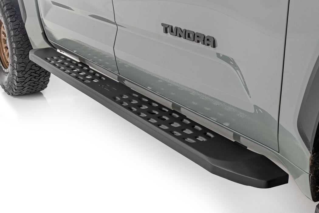 Rough Country RPT2 Running Board Steps for 2022-2025 Toyota Tundra - Bolt On