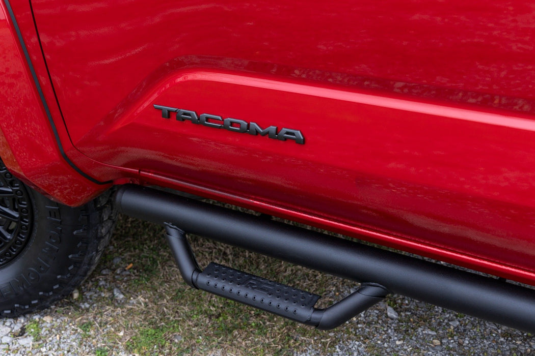 Rough Country Bolt on Nerf Steps for 2024 Toyota Tacoma Double Cab - Recon Recovery