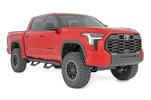 Rough Country Bolt on SRX2 Aluminum Side Nerf Steps for 2022-2025 Toyota Tundra - Recon Recovery