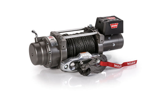 Warn 97720 M12-S Electric Winch - 12,000 lbs. Pull Rating, 100 ft. Synthetic Line - Recon Recovery