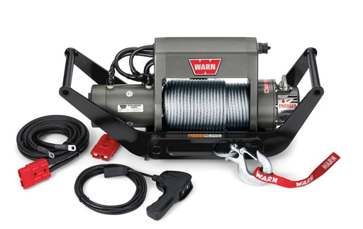 Warn 104183 XD9000i Series Electric Winch - 9,000 lbs. Pull Rating, 125 ft. Steel Line - Recon Recovery