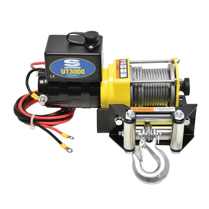 Superwinch 1331200 Utility UT3000 Winch - 3,000 lbs. Pull Rating, 40 ft. Line