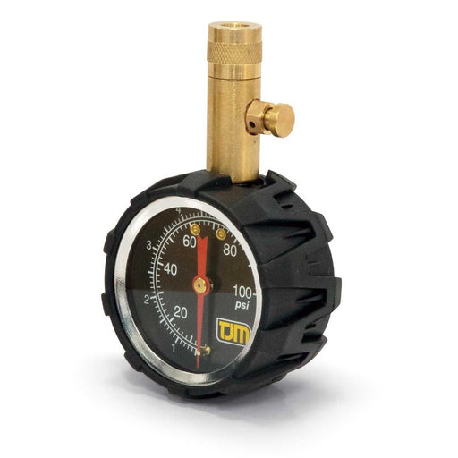 TJM Products 013COMPATG Air Pressure Gauge - 0-100 PSI Range, Black Display Color - Recon Recovery