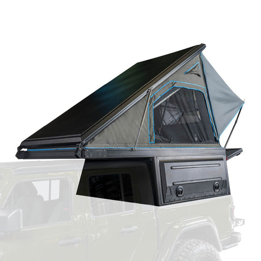 Overland Vehicle Systems MagPak Camper Shell & Roof Top Tent Combo for 2016-2024 Toyota Tacoma - Recon Recovery