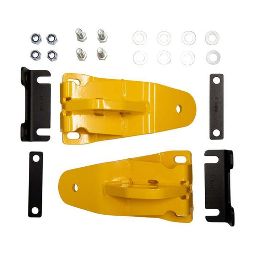 TJM Products 070RPOINT07A Steel Tow Hook - 17,600 lbs. Load Rating, Powdercoated Yellow - Recon Recovery