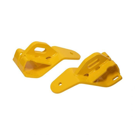 TJM Products 070RPOINT07A Steel Tow Hook - 17,600 lbs. Load Rating, Powdercoated Yellow - Recon Recovery