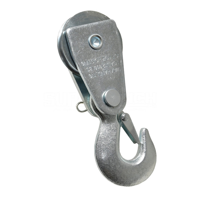 Superwinch 2229A Pulley Block with Hook- 12,000 lbs. Sold Individually