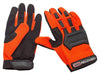 ARB GLOVEMX Gloves - One-Size-Fits-All, Black and Orange, Unisex - Recon Recovery