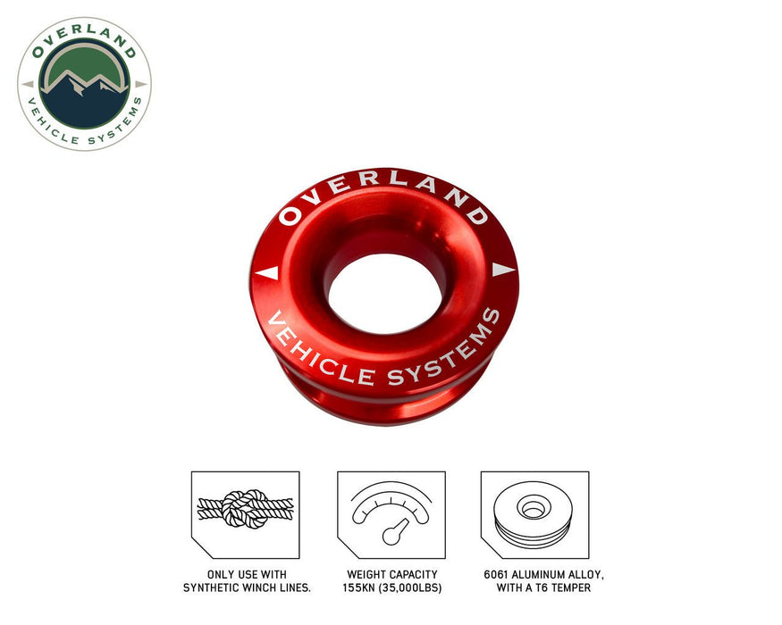 Overland Vehicle Systems Combo Pack 7/16" Soft Shackle & 2.5" Recovery Ring - Recon Recovery - Recon Recovery