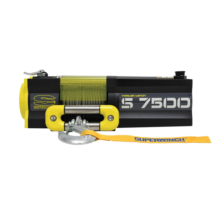 Superwinch 1475200 Utility S7500 Winch - 7,500 lbs. Pull Rating, 55 ft. Line