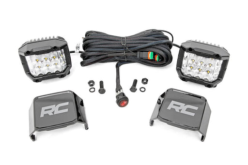 Rough Country 70904 Cube Light Pod - 3 in., Sold as Pair - Recon Recovery