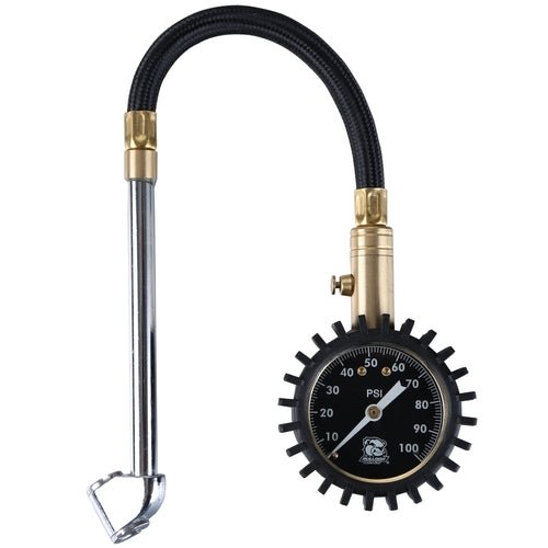 Bulldog Winch 42063 0-100 PSI Air Pressure Gauge Analog - Recon Recovery