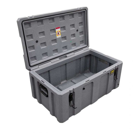 TJM Products 435CASEGREYM Trail Storage Hard Box - Gray, Plastic - Recon Recovery