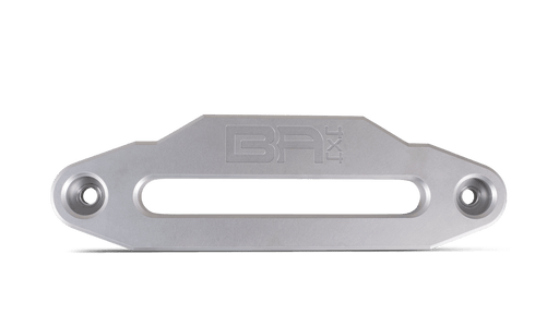 Body Armor 5140 Hawse Fairlead - For Truck/Jeep Applications, Anodized Silver - Recon Recovery