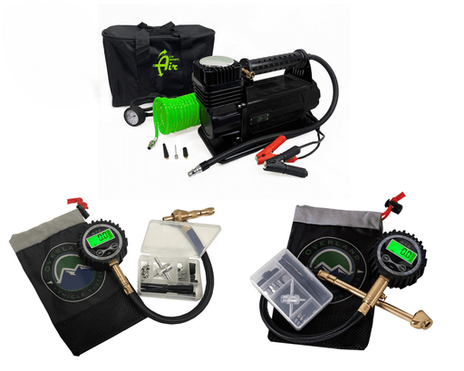 Overland Vehicle Systems EGOI Portable Air Compressor System Combo Kit - Recon Recovery - Recon Recovery