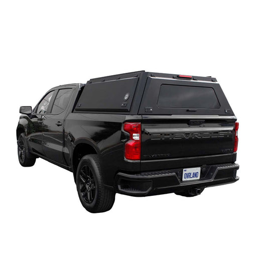 OVS Expedition Aluminum Truck Cap with Wing Doors For 2019-2025 Silverado & Sierra 1500 - Recon Recovery
