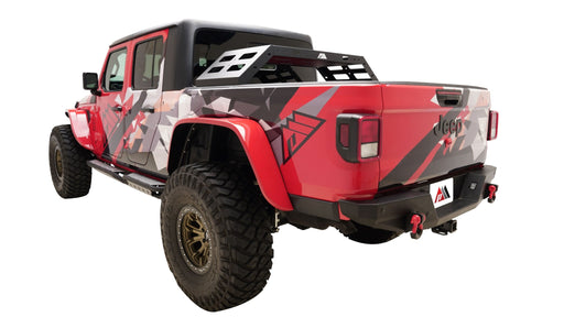 Paramount Automotive Mid Height Overland Half Rack for 2020-2024 Jeep Gladiator JT - Recon Recovery