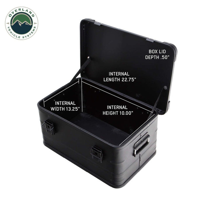 Overland Vehicle Systems 30100201 Aluminum Box Storage 53QT - Recon Recovery