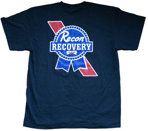 Recon Recovery Men's "Pabts" Style T-Shirt - Black - Recon Recovery