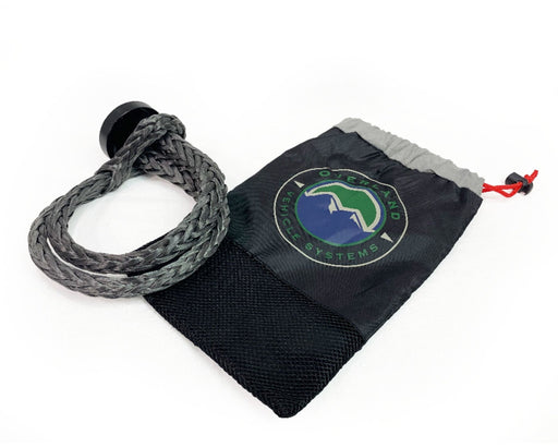 Overland Vehicle Systems 7/16 in. Rope Shackle 41,000 lb. with Collar - Recon Recovery - Recon Recovery
