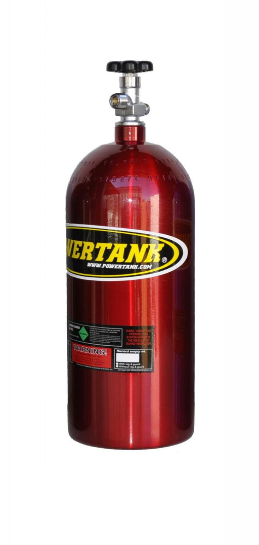 Power Tank CYL-2080-CR CO2 Tank 10 Lb W/Valve Candy Red - Recon Recovery
