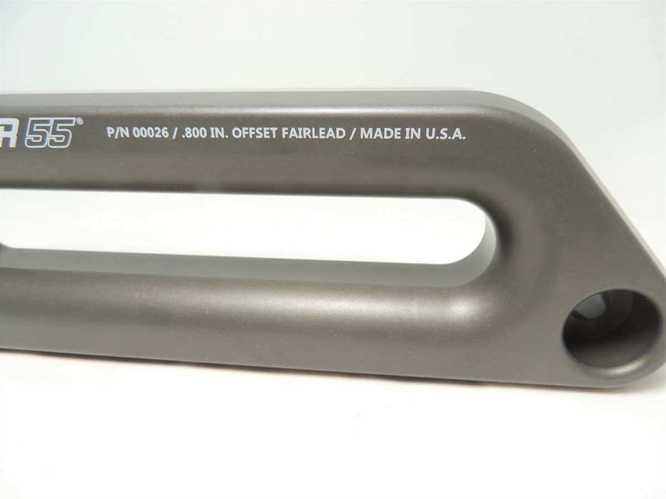 Factor 55 00026 Hawse Fairlead - For Truck/Jeep Applications, Anodized Gray