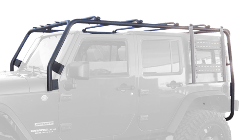 Body Armor 4x4 Bolt on Overland Cargo Roof Rack for 2007-2018 Wrangler JK (2DR & 4DR) - Recon Recovery