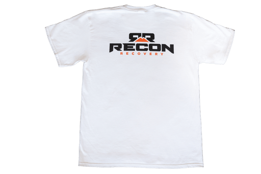 Recon Recovery Men's Original Brand T-Shirt - White (Free Shipping) - Recon Recovery