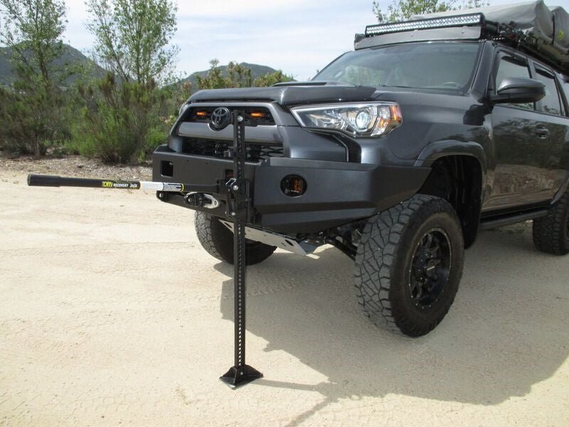 TJM 4x4 074ST17A86ZDS Frontier Series Heavy Duty Winch Front Bumper for 2014-2017 4Runner - Recon Recovery