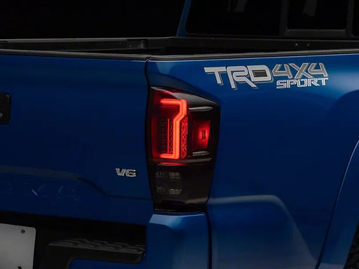 Winjet Renegade V2 LED Taillights for 2016-2023 Toyota Tacoma (Black/Smoke) - Recon Recovery - Recon Recovery