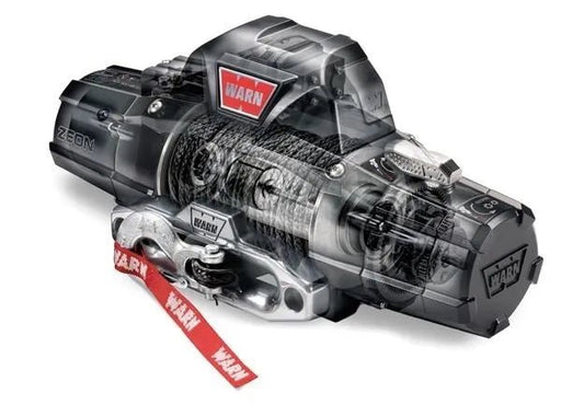 Warn 95960 ZENON 12-S PLATIUNUM Electric Winch - 12,000 lbs. Pull Rating, 80 ft. Synthetic Line - Recon Recovery