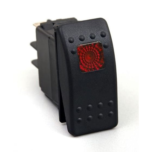 Daystar Rocker Switch Red Light 20 AMP Single Pole KU80014 - Recon Recovery