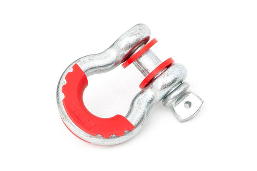 Rough Country RS102 D-Ring Isolator - Red, Sold as Pair - Recon Recovery