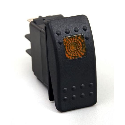 Daystar Rocker Switch Amber Light 20 AMP Single Pole KU80013 - Recon Recovery