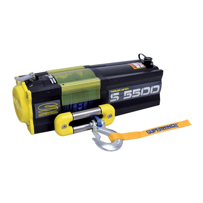 Superwinch 1455201 Utility S5500SR Winch - 5,500 lbs. Pull Rating, 60 ft. Line