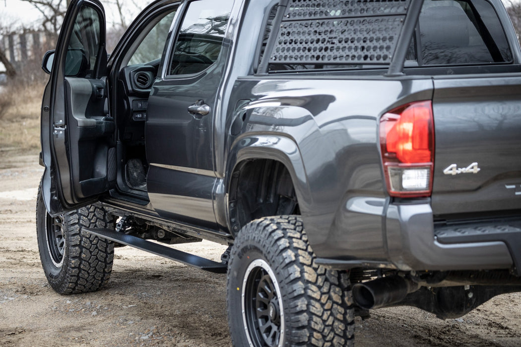 Rough Country PSR652110 Lighted Power Running Boards for 2005-2023 Tacoma Double Cab (No Drill)