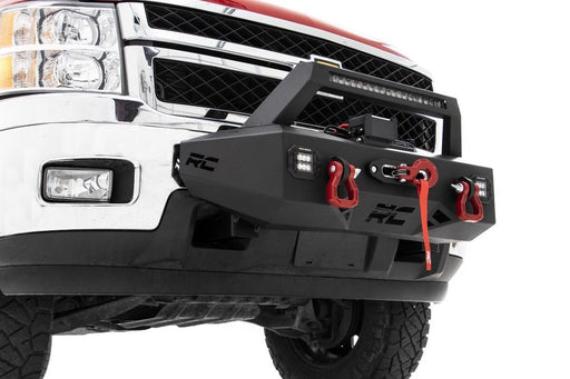 Rough Country 10764 EXO WINCH MOUNT KIT for 2011-2019 Silverado 2500HD / 3500HD - Recon Recovery