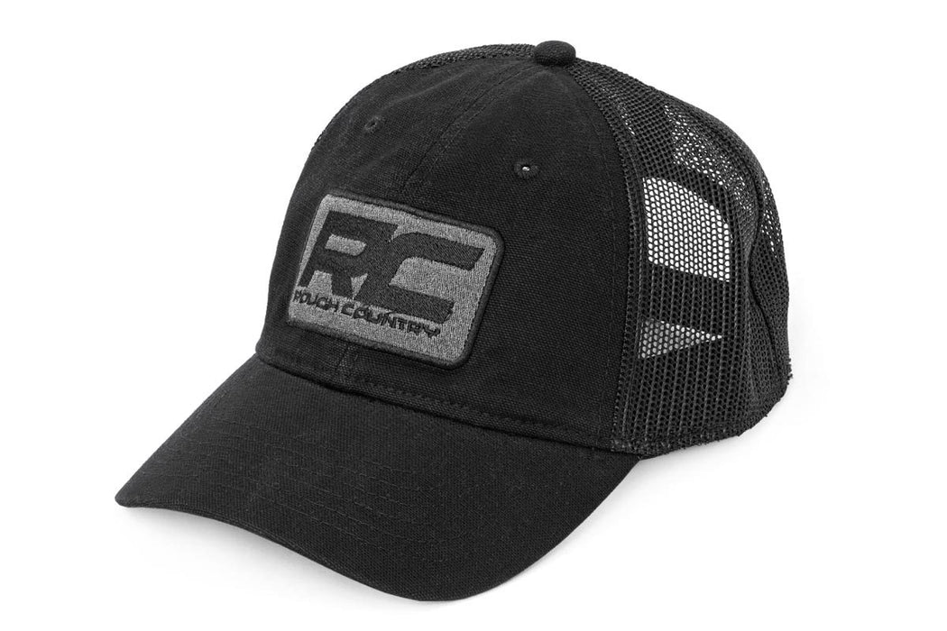 Rough Country 84120 Mesh Cap - One-Size-Fits-All, Charcoal