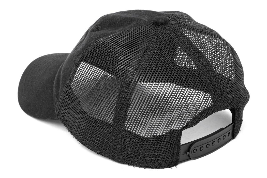 Rough Country 84120 Mesh Cap - One-Size-Fits-All, Charcoal