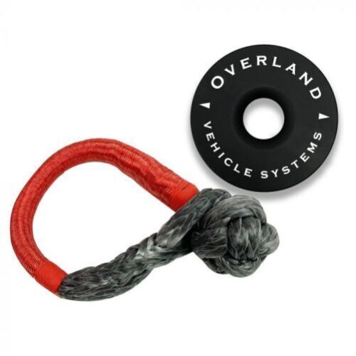 Overland Vehicle Systems 19-6580 Rope Shackle - 5/8 in. Thickness, Sold as Kit - Recon Recovery
