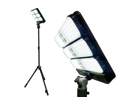 Overland Vehicle Systems Free Standing Solar LED Camp Lamp with Case - Recon Recovery - Recon Recovery