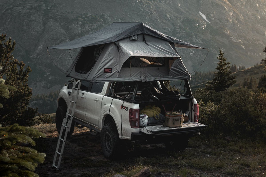 Rough Country 99050 Rooftop 3 Person Overlanding Tent w/ Built in LED Lighting - Recon Recovery