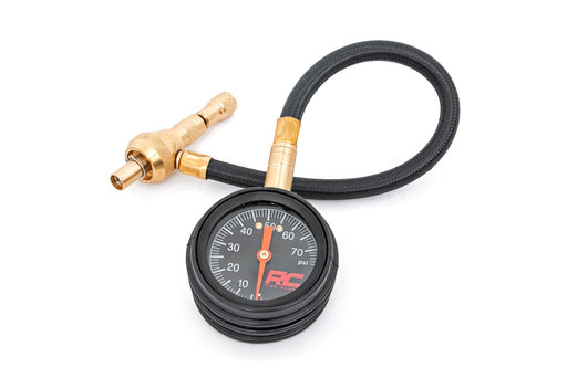 Rough Country 99016 Tire Deflator - With Tire Pressure Gauge, Sold Individually - Recon Recovery