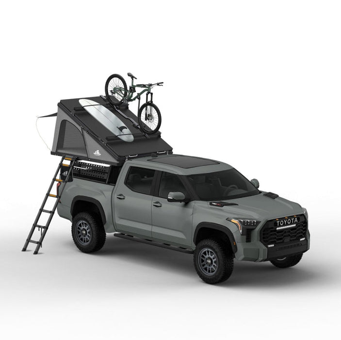 Tuff Stuff Overland TS-1-1900BLK Alpine SixtyOne Aluminum Hard Shell Roof Top Tent - 3 Person + $200 Gift Card - Recon Recovery