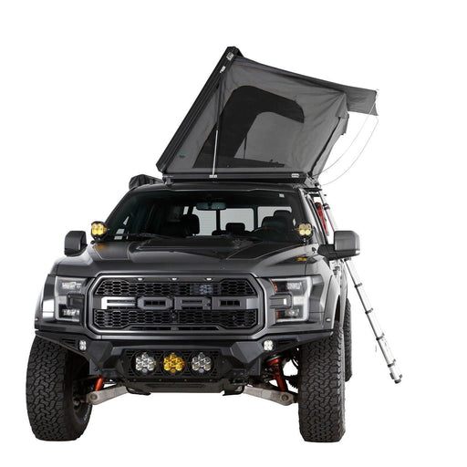 Overland Vehicle Systems Sidewinder Aluminum Hard Shell Rooftop Tent + Crossbars - 3 Persons - Recon Recovery
