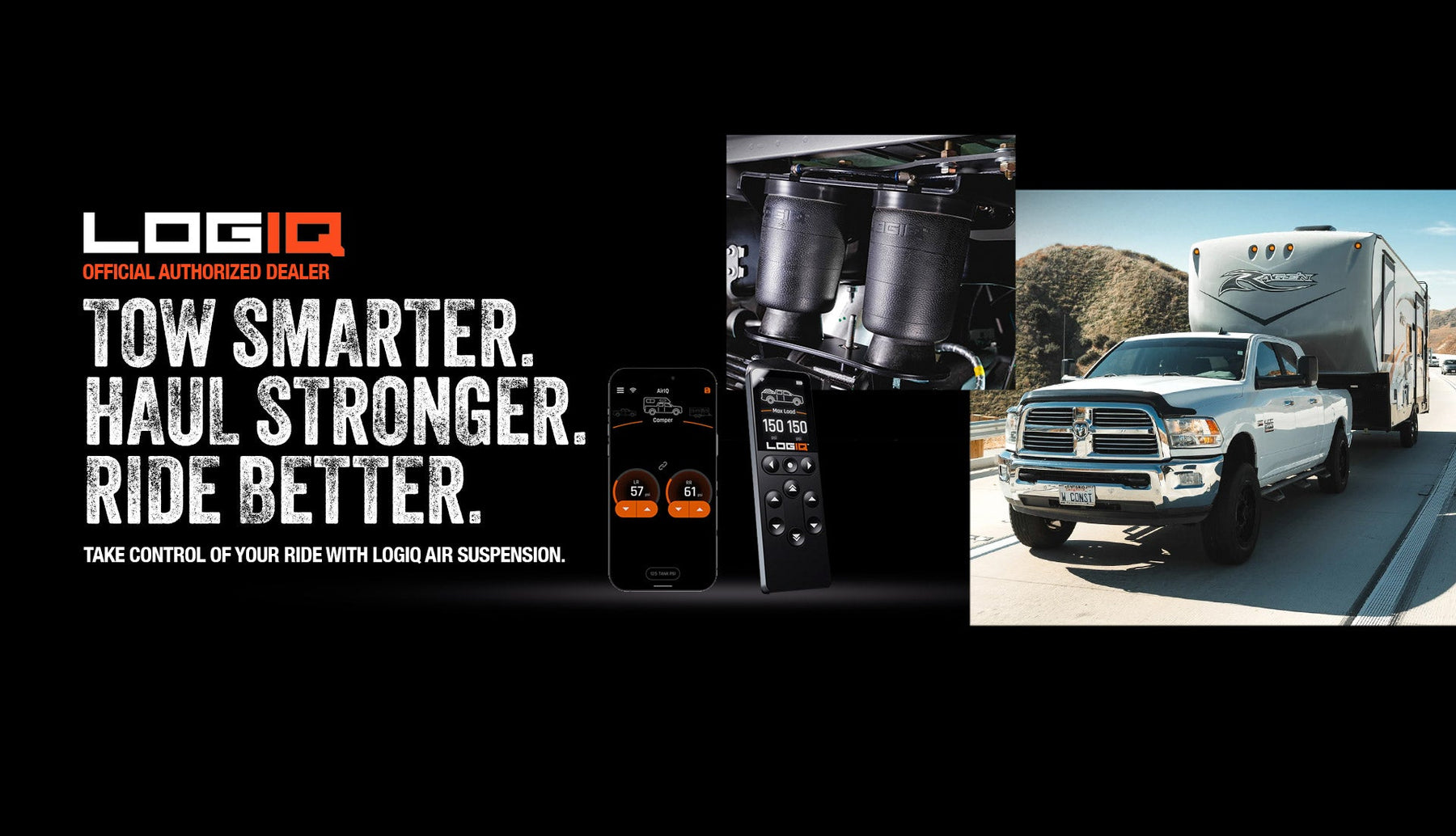 LOGIQ Air Suspension: Tow Smarter, Haul Stronger, and Ride Better - Recon Recovery